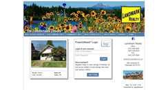 Desktop Screenshot of landmarkrealtyoregon.com